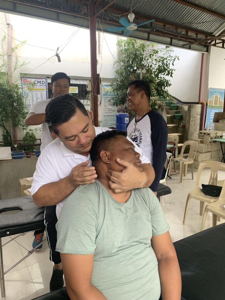 2nd Batch Training in Chiropractic Manipulation Therapy technique