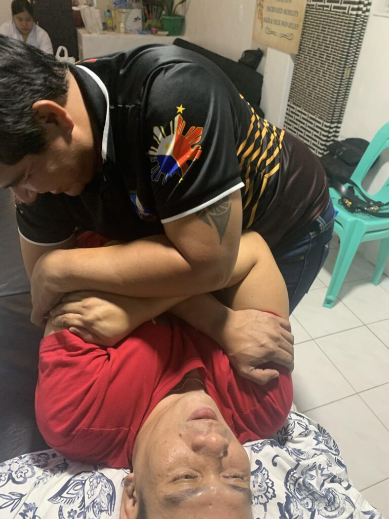 2nd Batch Training in Chiropractic Manipulation Therapy technique