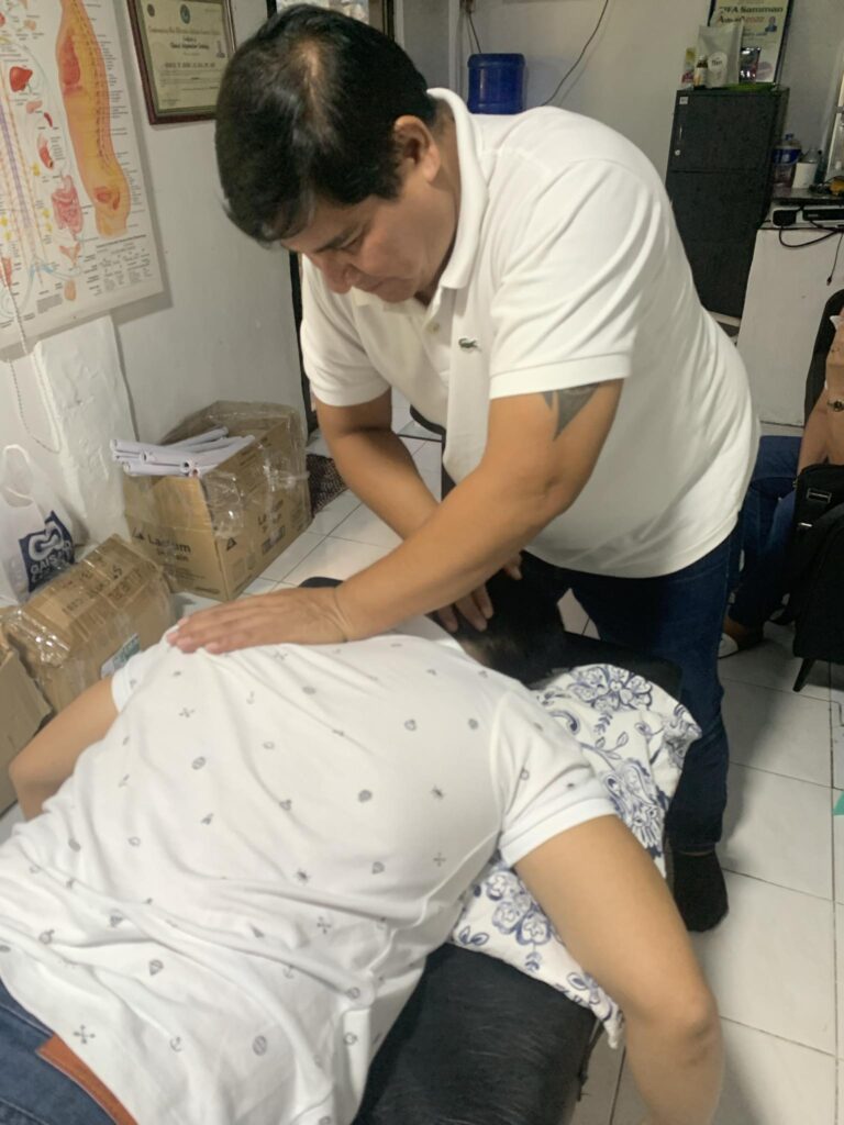 2nd Batch Training in Chiropractic Manipulation Therapy technique