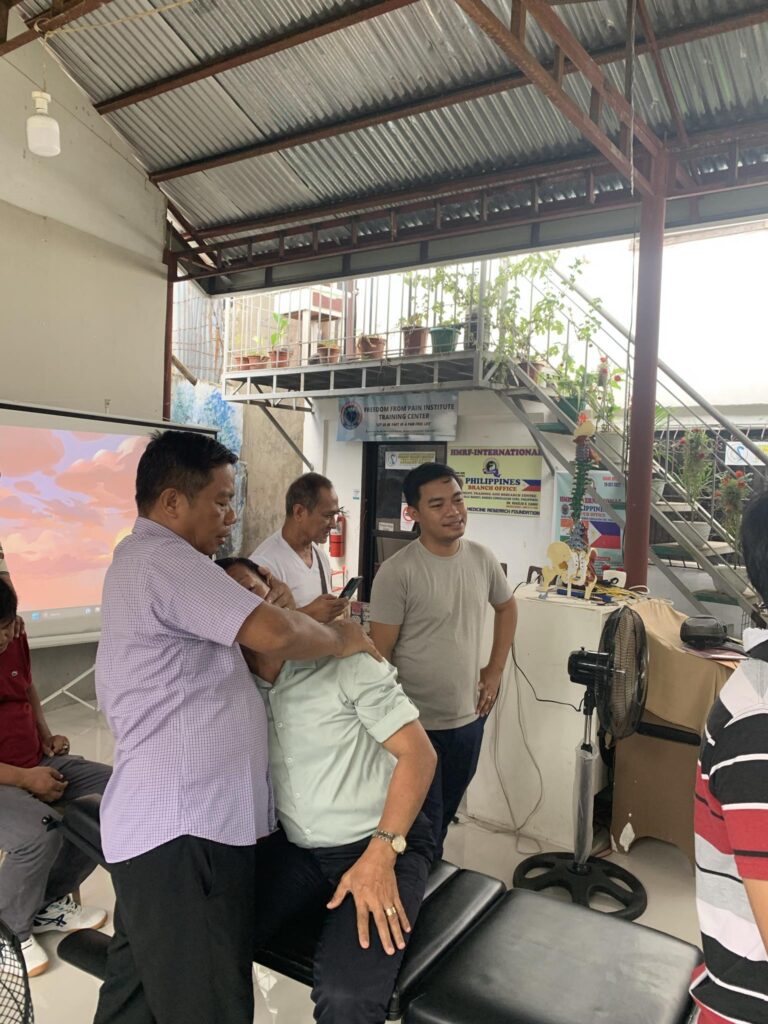 2nd Batch Training in Chiropractic Manipulation Therapy technique